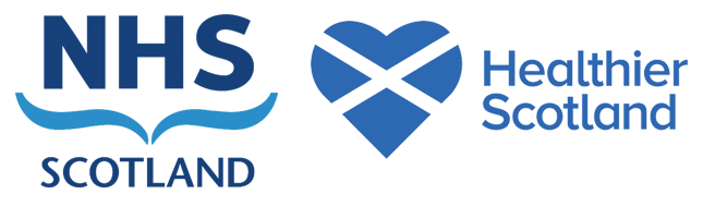 NHS Scotland Healthier Scotland Logo